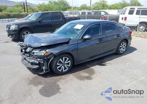 2024 Honda Civic Lx из США, поврежденный, VIN 2HGFE2F26RH521752